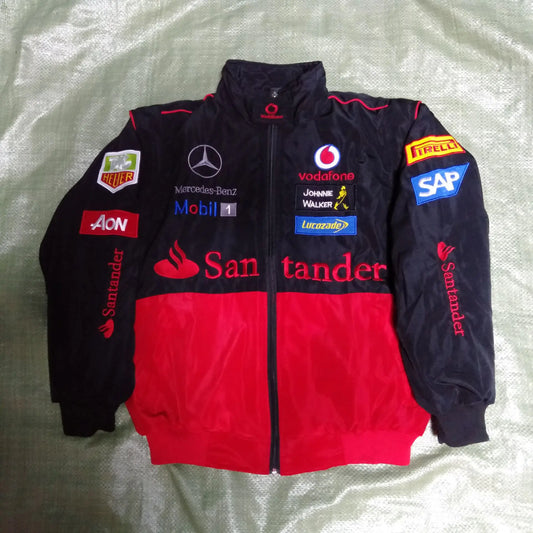 F1 Racing Jacket - Vintage Style Embroidered Coat